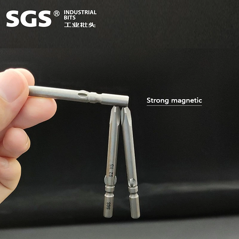 SGS factory direct sale 6mmY-shaped electric screwdriver  electric drill bit, screwdriver bit strong magnetic screwdriver