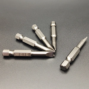 High quality crv screwdriver bits phillips or slotted head for choose S2 screwdriver bit