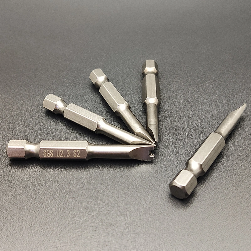 High quality crv screwdriver bits phillips or slotted head for choose S2 screwdriver bit