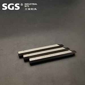 SGS 8MM Hexagonal Rod Screwdriver Nozzle Screwdriver Head Set Beaten Head with Magnetic S2 Alloy Steel Single Impact Bit