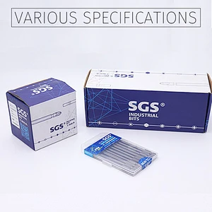 SGS 1/4 hexagonal rod S2 batch head with magnetic batch nozzle single head cross one-word plum blossom inner hexagon 25mm screwd