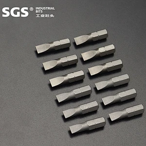 SGS 1/4 hexagonal rod S2 with magnetic 25mm batch nozzle single head cross one word plum blossom with hole inner hexagonal wind