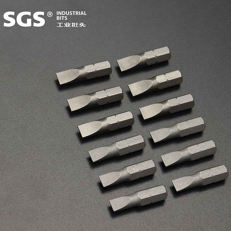 SGS 1/4 hexagonal rod S2 with magnetic 25mm batch nozzle single head cross one word plum blossom with hole inner hexagonal wind