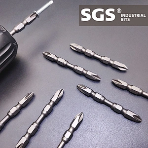 Industrial PH2 double head screwdriver set bit magnetic ring for screwdriver bit