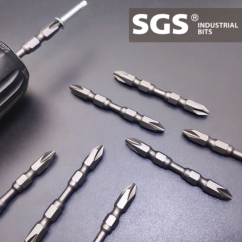 Industrial PH2 double head screwdriver set bit magnetic ring for screwdriver bit