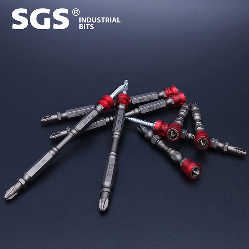 S2 steel double head screwdriver bit ring electric screwdriver bit set