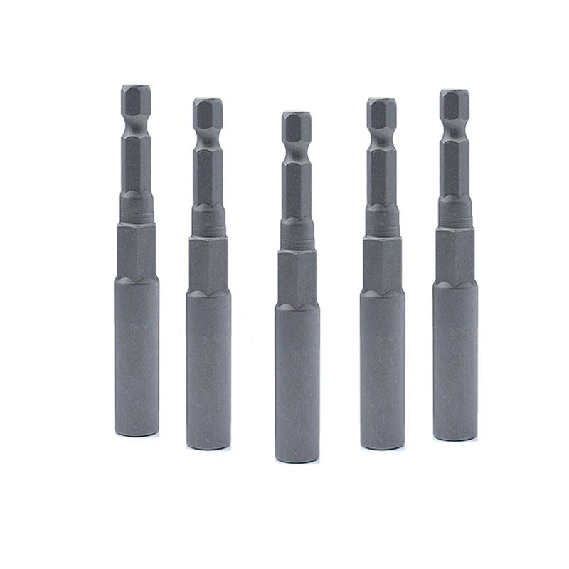 SGS 6.35mm series steel bar nut wrench bit extension rod extension rod 1/4 screwdriver holder torque screwdriver