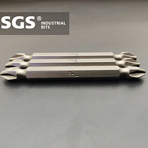 High hardness magnetic phillips S2 screwdriver bit