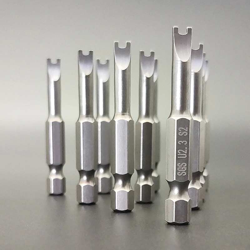 High quality crv screwdriver bits phillips or slotted head for choose S2 screwdriver bit