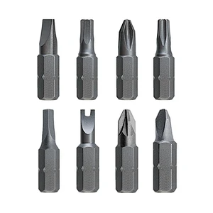 SGS 1/4 hexagonal rod S2 batch head with magnetic batch nozzle single head cross one-word plum blossom inner hexagon 25mm screwd