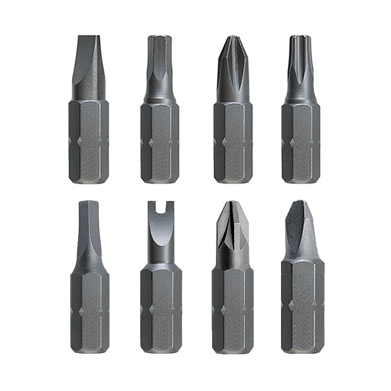 SGS 1/4 hexagonal rod S2 batch head with magnetic batch nozzle single head cross one-word plum blossom inner hexagon 25mm screwd