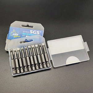 High quality crv screwdriver bits phillips or slotted head for choose S2 screwdriver bit