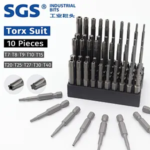 SGS Torx Bit Set Multifunctional Screwdriver Combination Hole Screwdriver Bit Screwdriver Bit ohmi Batch Nozzle S2