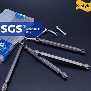 High hardness magnetic phillips S2 screwdriver bit
