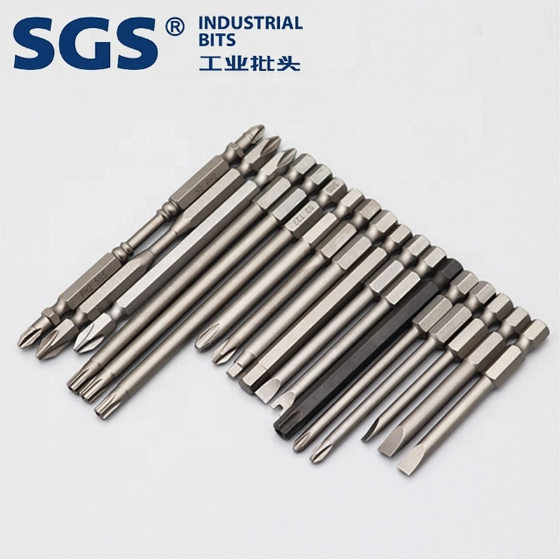 20 Piece Hex Head Allen Wrench Screwdriver Bit Set, SAE Metric 1/4 Inch Hex Shank S2 Steel Magnetic 2.3 Inch Long Drill Bits