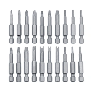 SGS electric screwdriver bit S2 batch nozzle strong magnetic special-shaped screwdriver bit square triangle U-shaped Y-shaped ba