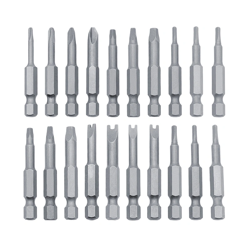 SGS electric screwdriver bit S2 batch nozzle strong magnetic special-shaped screwdriver bit square triangle U-shaped Y-shaped ba