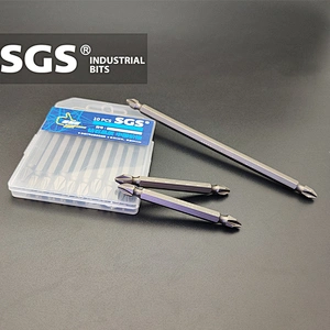 High hardness magnetic phillips S2 screwdriver bit