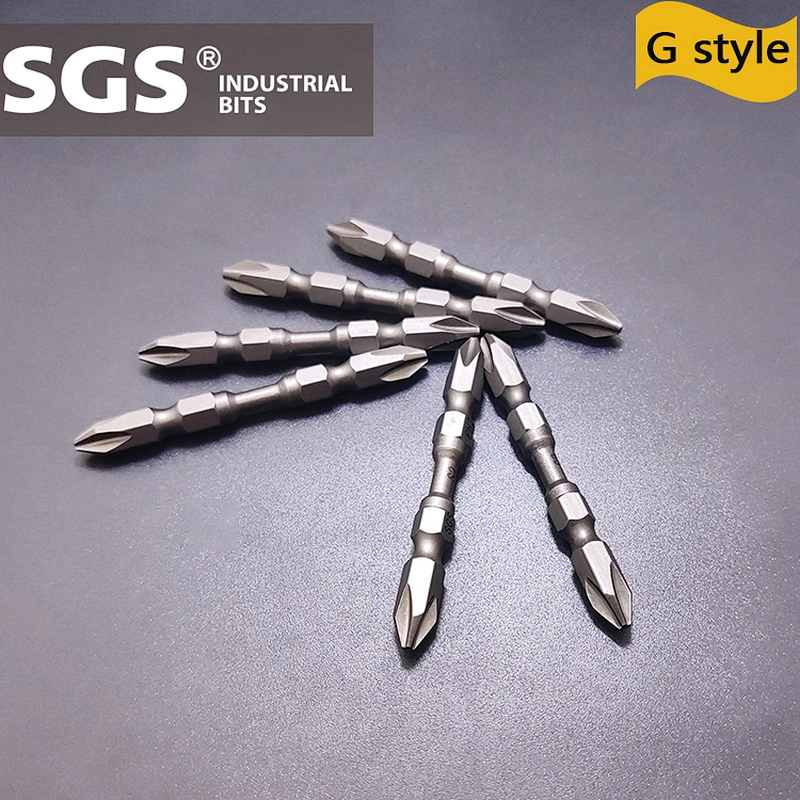 Industrial PH2 double head screwdriver set bit magnetic ring for screwdriver bit
