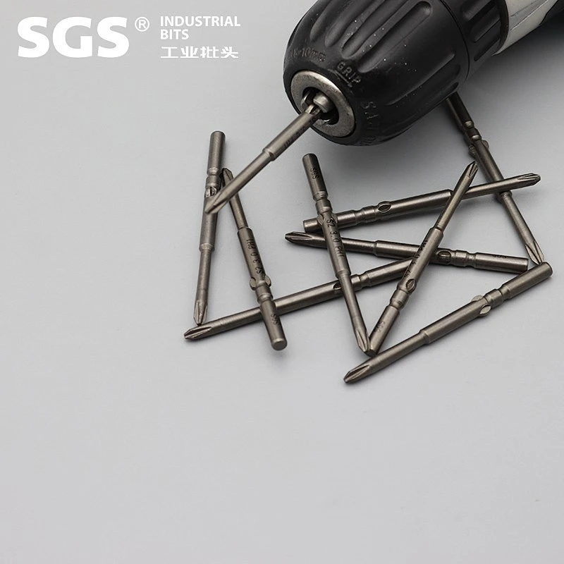 SGS factory direct sale 4mm electric cross bit screwdriver bit electric batch strong magnetic screw beatle S2 material
