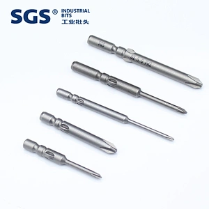 SGS factory direct sales 6mm single-head cross electric batch screwdriver head S2 alloy steel with magnetic screw rose