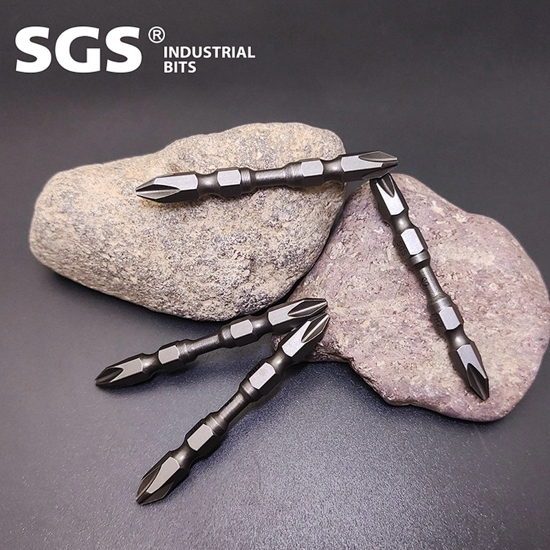 Industrial PH2 double head screwdriver set bit magnetic ring for screwdriver bit