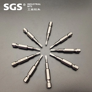 SGS factory direct sale electric triangle bit hand electric drill screwdriver bit nozzle S2 alloy steel beaten ta screwdriver