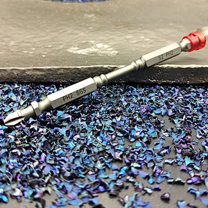 S2 steel double head screwdriver bit ring electric screwdriver bit set