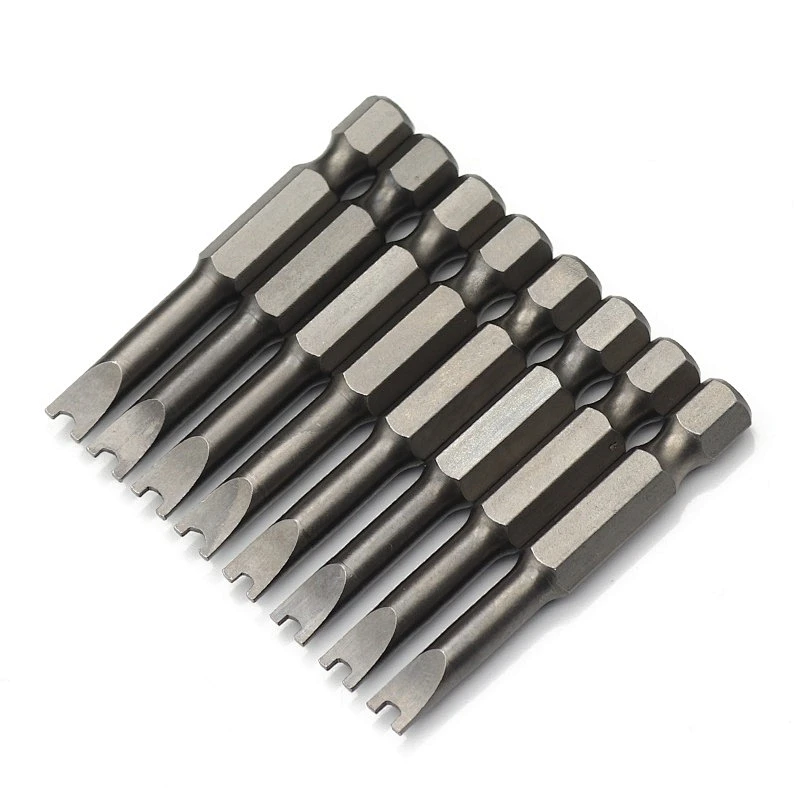 SGS factory direct sales electric U-shaped bit screwdriver bit bull insert anti-theft screw special bit screwdriver drill