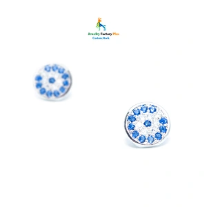 round stud earrings