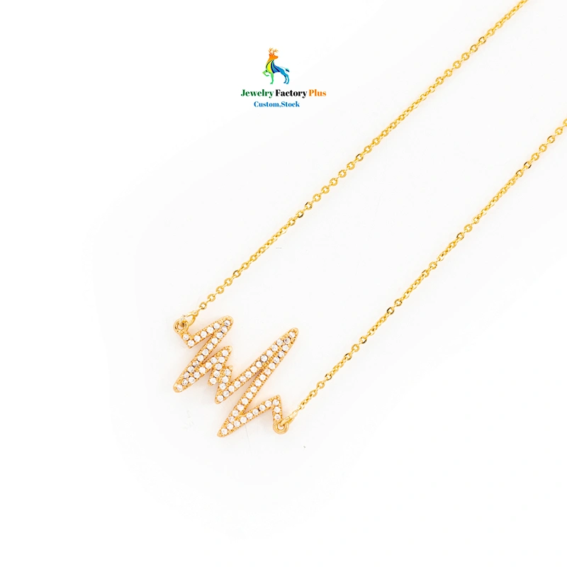 heart beat necklace