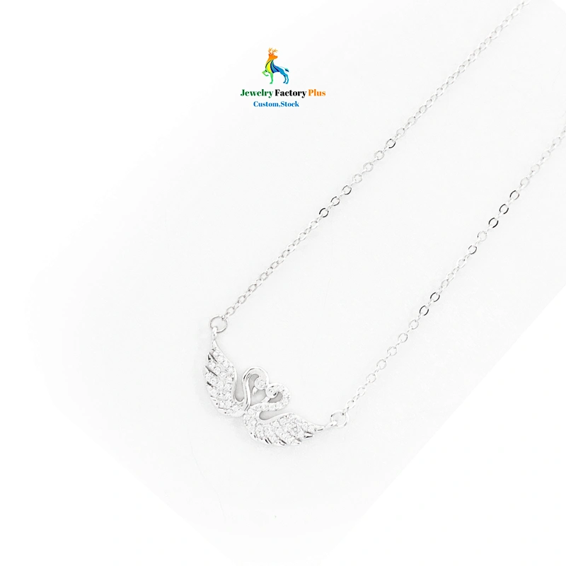 swan necklace