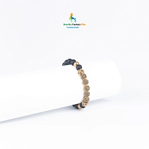 polygon beaded bracelet