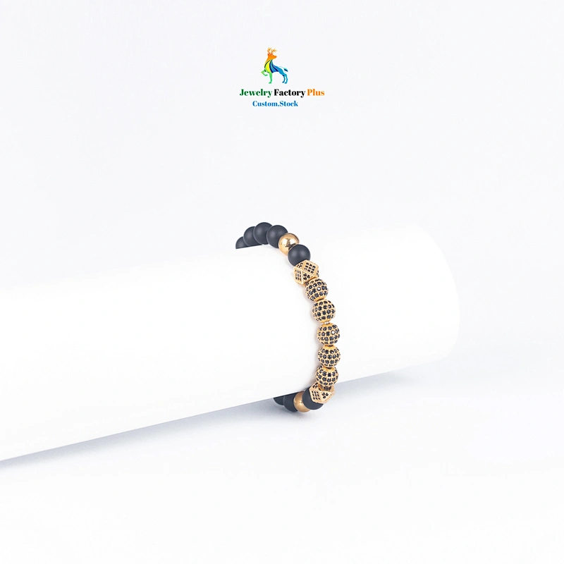 polygon beaded bracelet