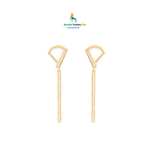 scalloped earrings