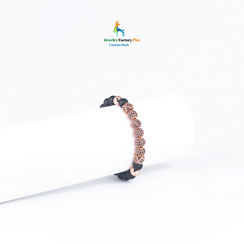 polygon beaded bracelet