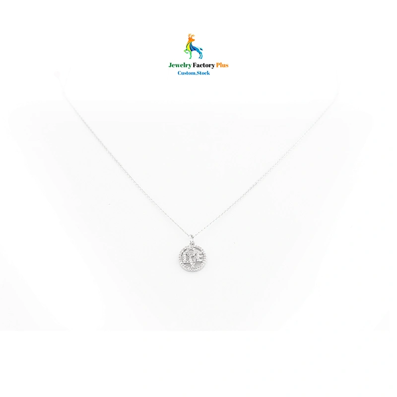 love circle necklace
