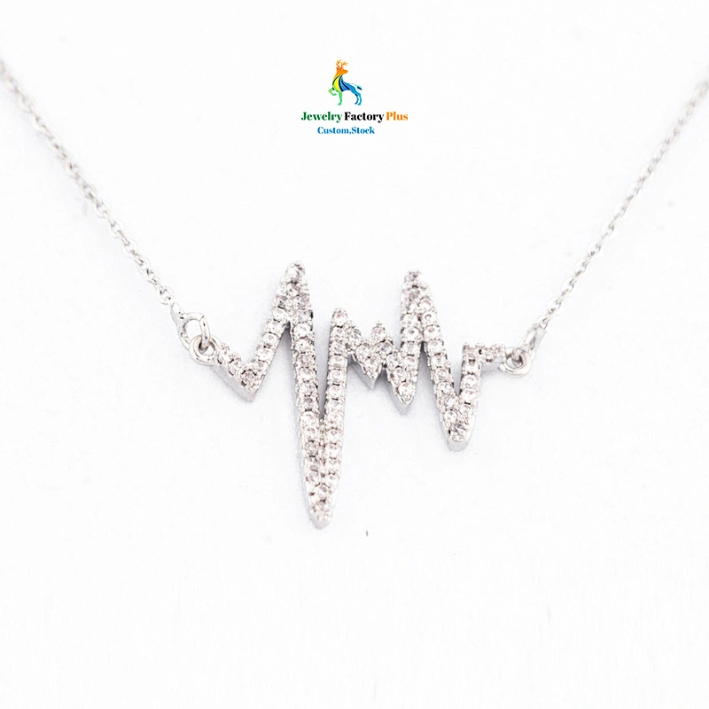 heart beat necklace