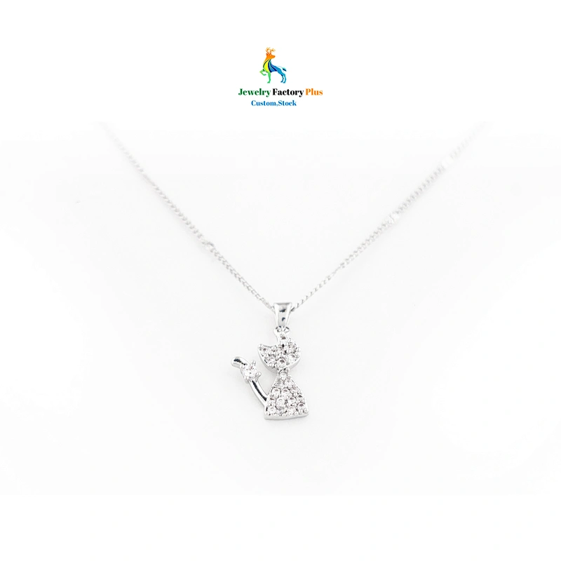 charm cat necklace