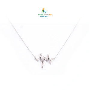 heart beat necklace