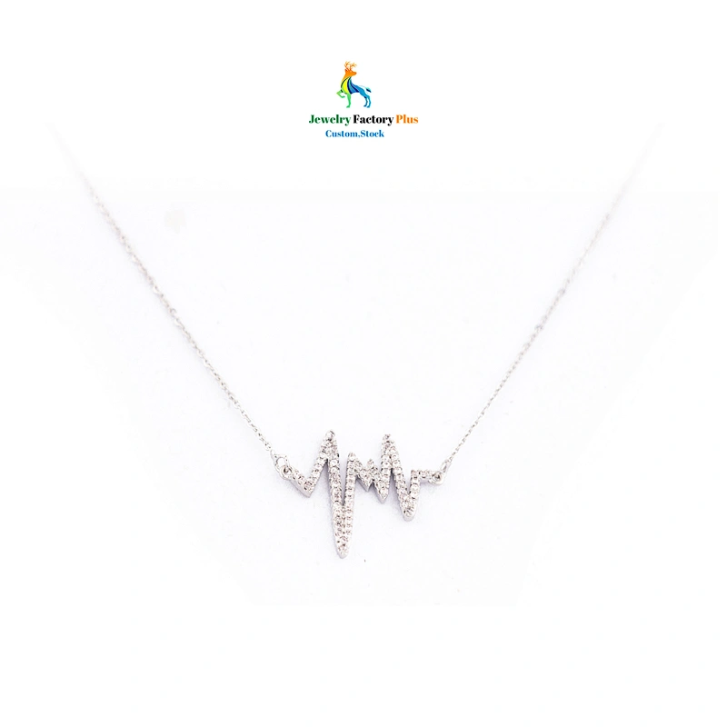 heart beat necklace