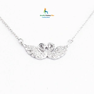 swan necklace