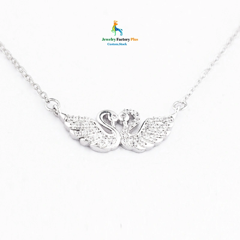 swan necklace