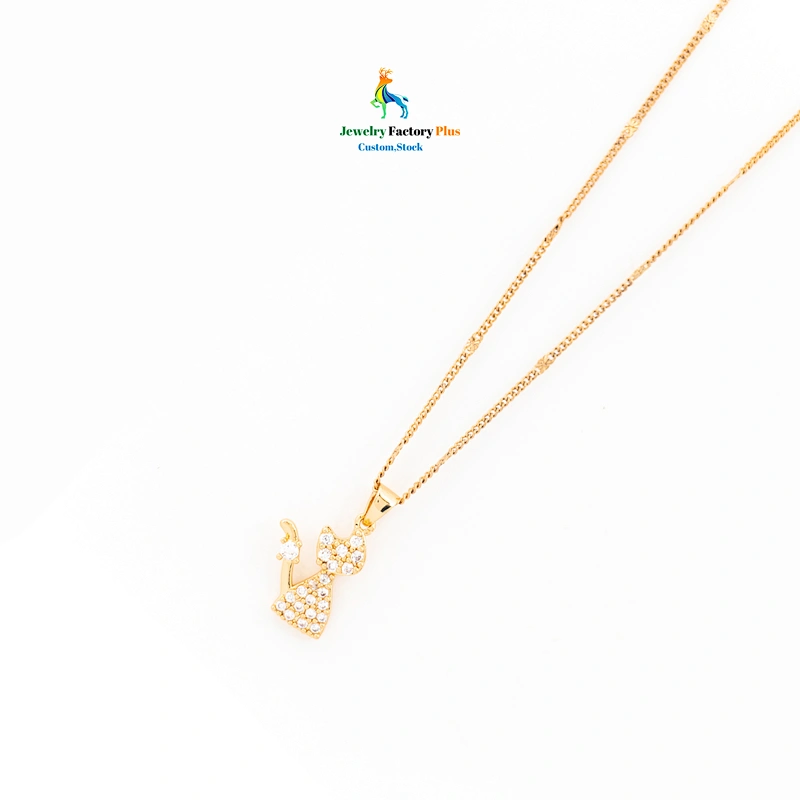 charm cat necklace