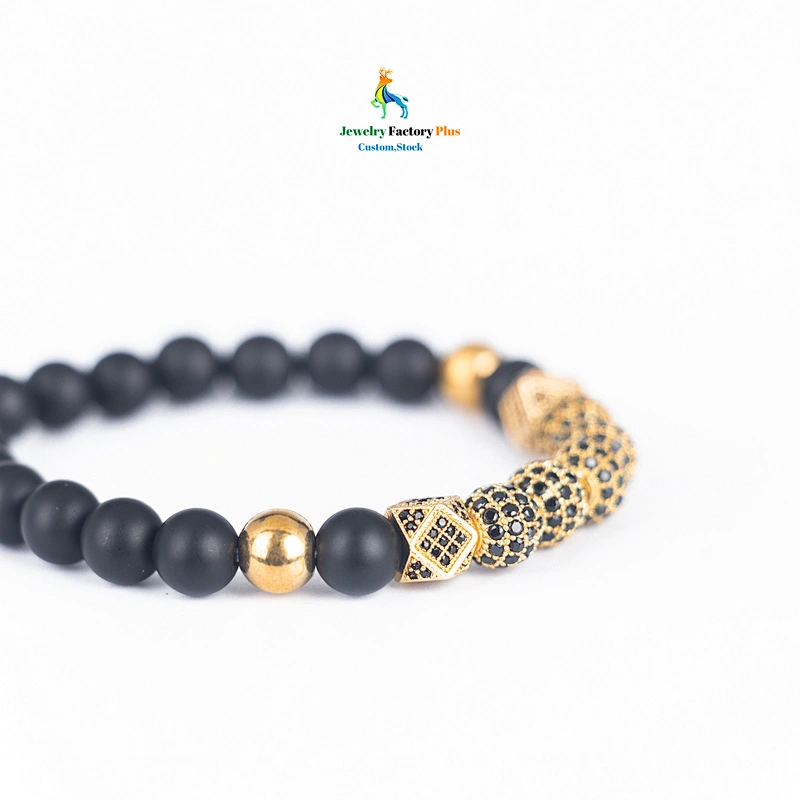 polygon beaded bracelet