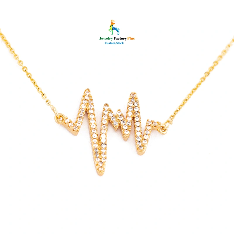 heart beat necklace
