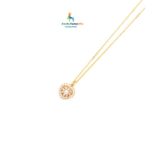 round hollow necklace