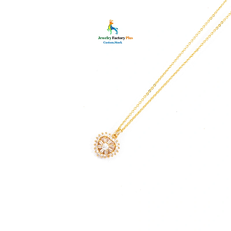 round hollow necklace