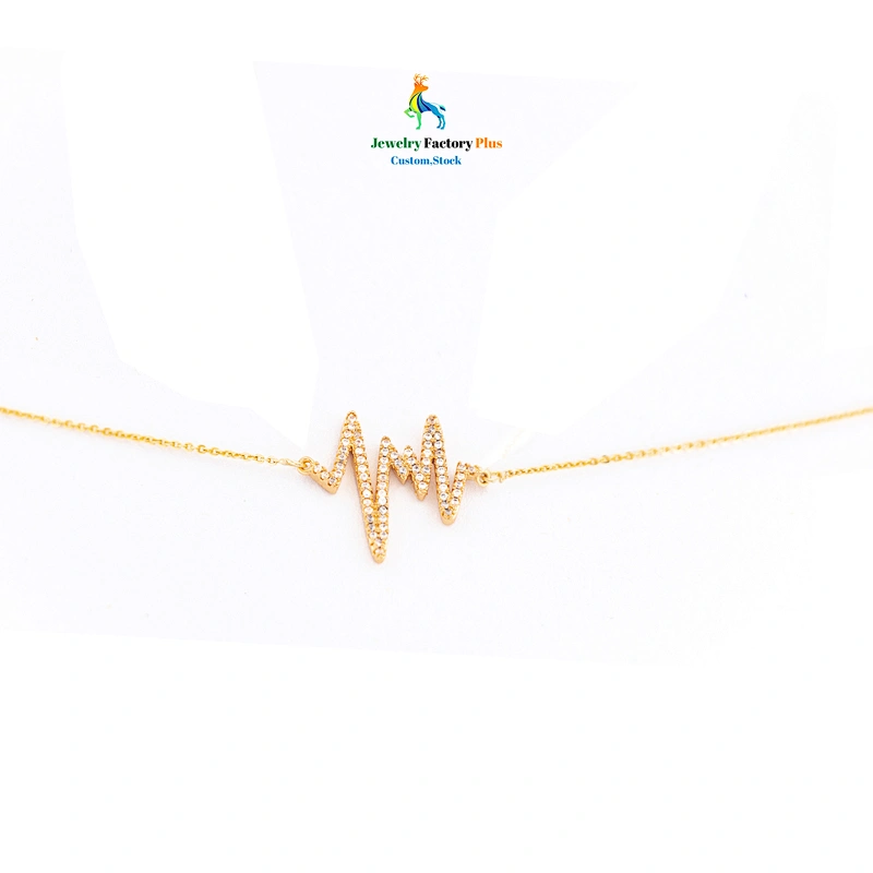 heart beat necklace