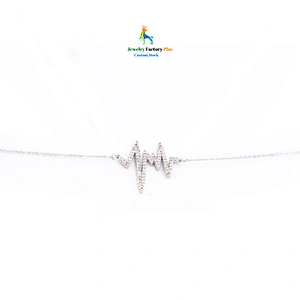 heart beat necklace